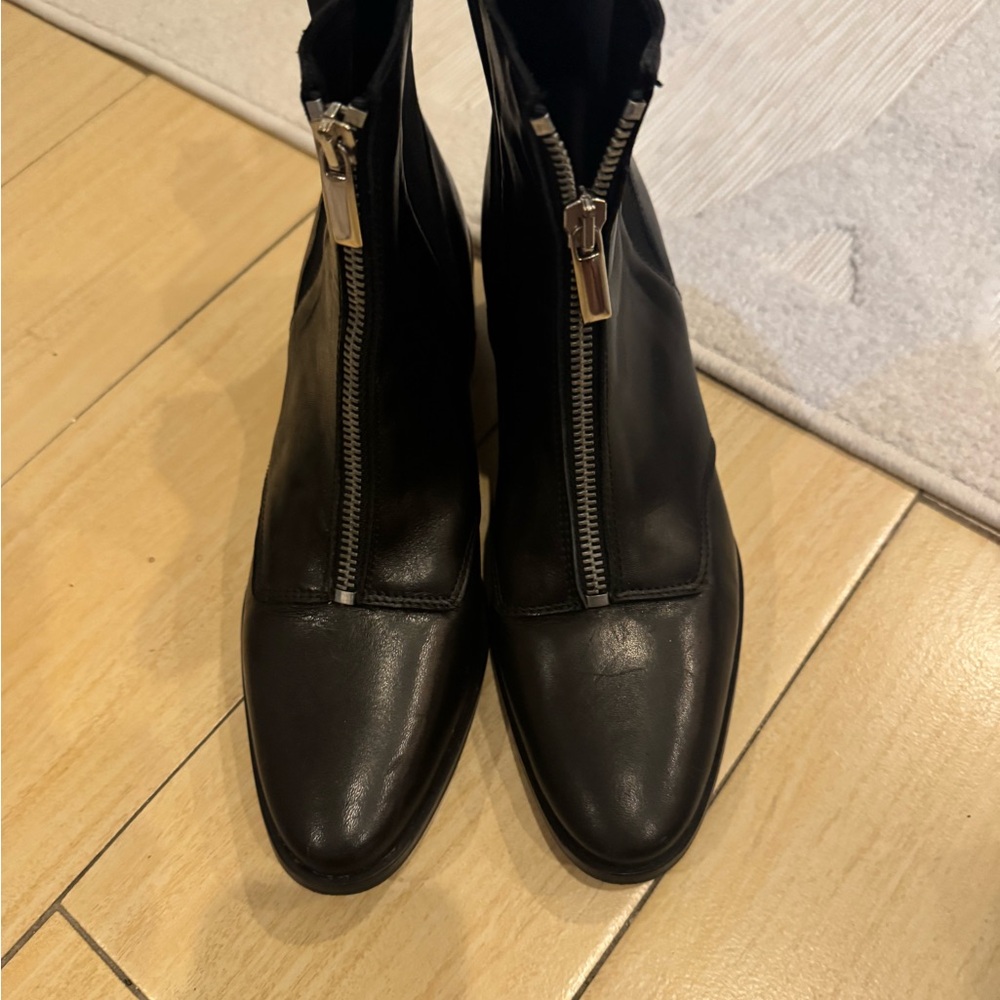 Charles David Black Ankle Booties